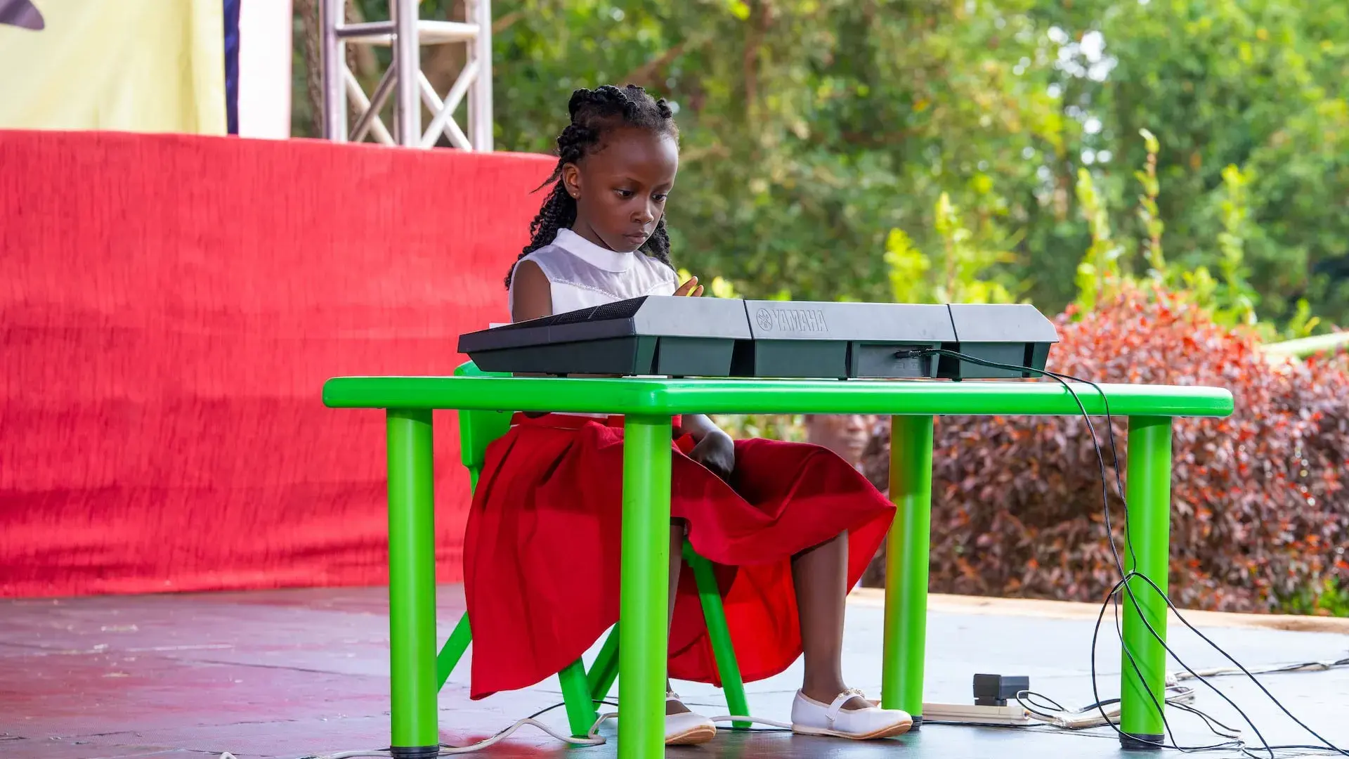 Piano Playing at our 2023 Dot Com Presentation