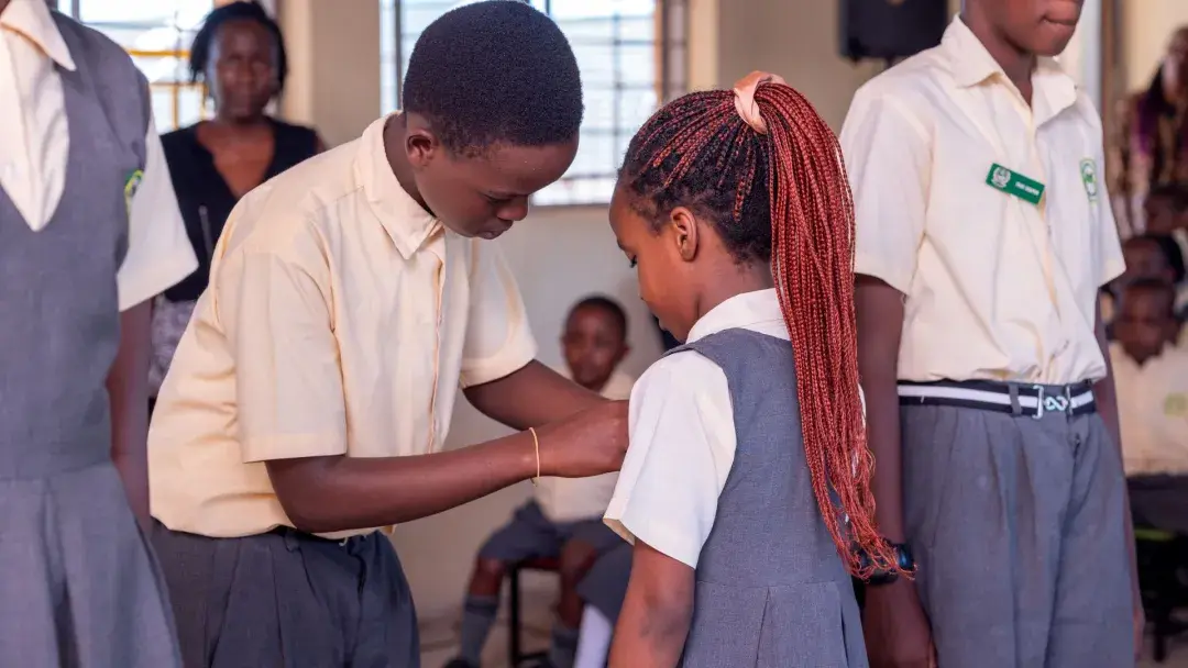 Handing over to incoming prefect