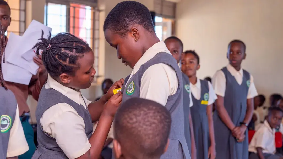 Handing over to incoming prefect