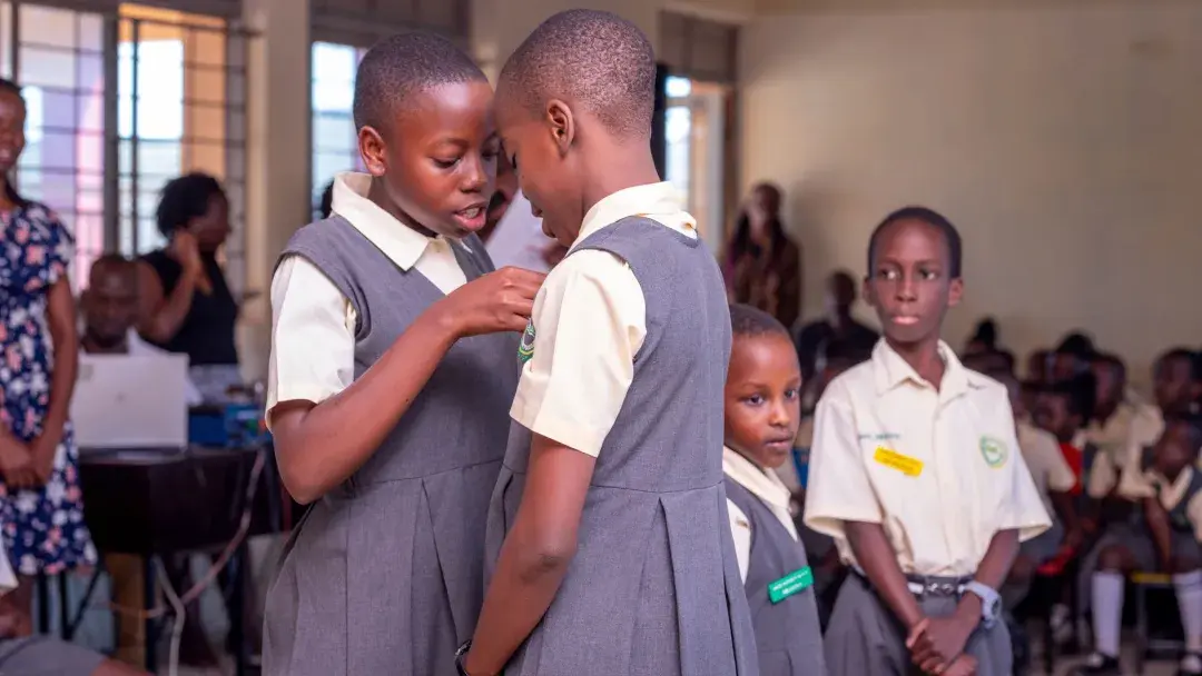 Handing over to incoming prefect