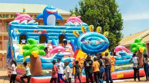 Bouncing castle time