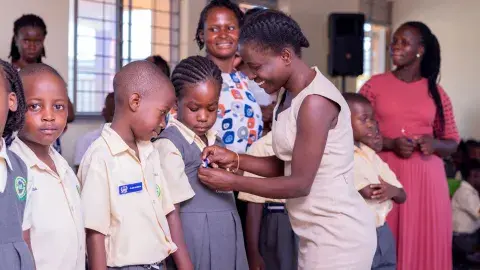 Class teachers with incoming class monitor