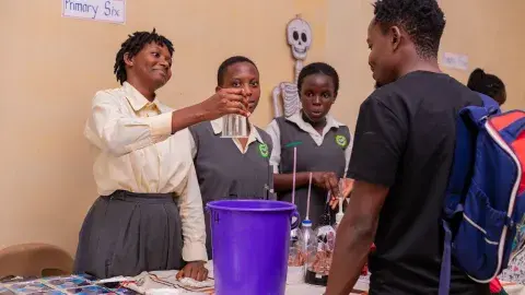 P.6 Science experiment