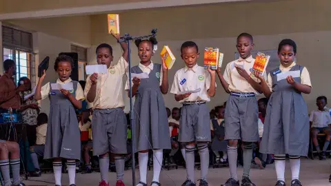 Prefects swearing in