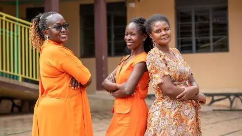 Orange team